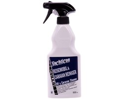 Krachtige Camper Reiniger 500 ml - Effectief Caravan Reinigingsmiddel voor Kunststof, Lak en Metaal, Verwijdert Vuil, Vet en Insectenresten voor een Streeploos Schoon Resultaat
