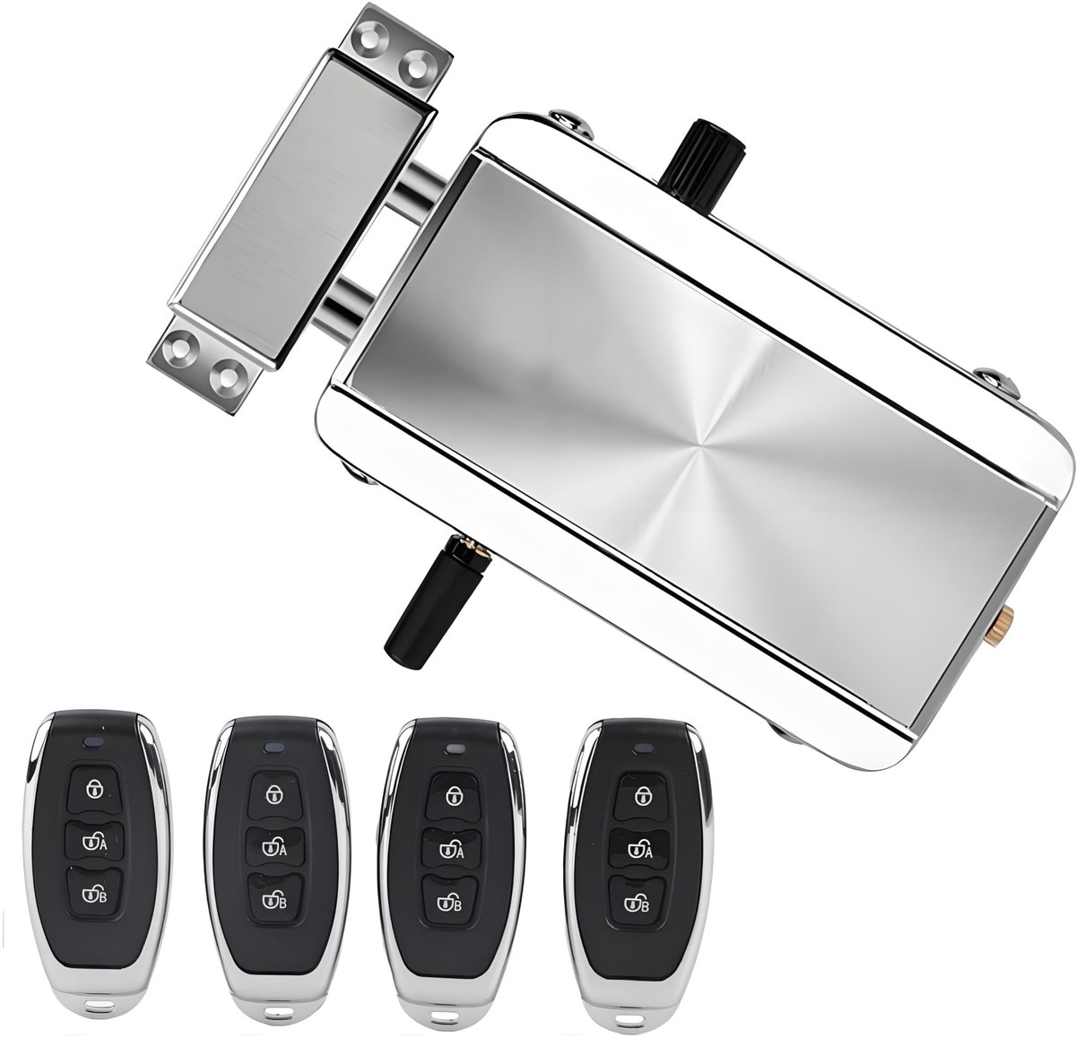 ONF3 - Smart Lock - Keyless Toegang - Veiligheidssysteem - Compact - Slimme Deurslot - Betrouwbare Beveiliging - Geschikt voor Thuis - Modern De...