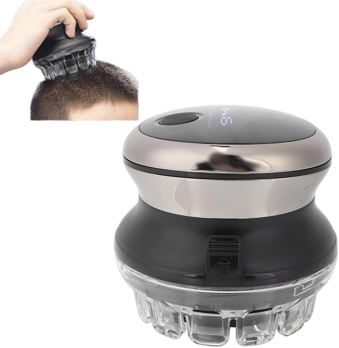 aladdien - Elektrische Tondeuse - USB Opladen - Waterdicht - Mini Draagbare Haar Snijder - Geschikt voor Mannen - Kaal Hoofd Clipper
