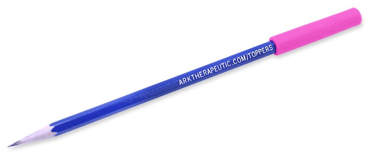 ARK Therapeutic bijtbestendige potloodtopper speelgoed kauwaccessoire.