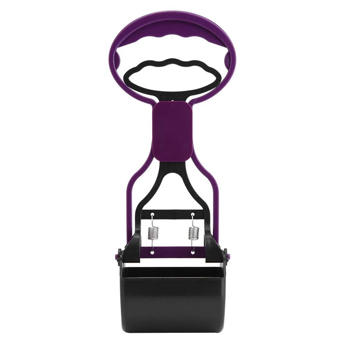 aladdien - Hondenschep - Poepverzamelaar - Handige lange handgreep - Violet - Draagbare hondenpoepschep - Perfect voor buitengebruik - 28 x 8,7 cm