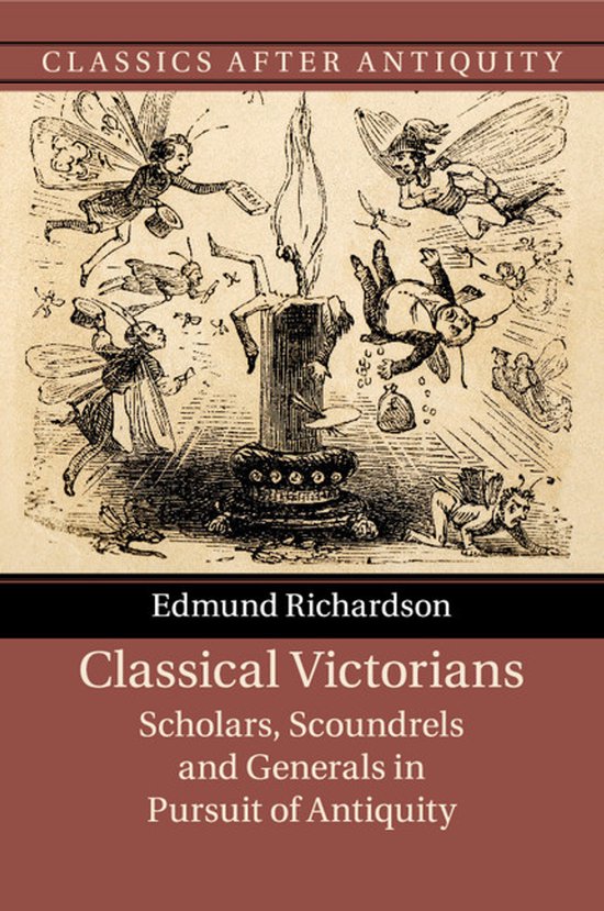 Boekomslag: "Classical Victorians" met een illustratie van gevleugelde wezens rond een kaars.