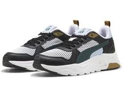 PUMA Trinity 2 LT Run Fun Jr Unisex Sneakers - PUMA White-Green Terrain-PUMA Black