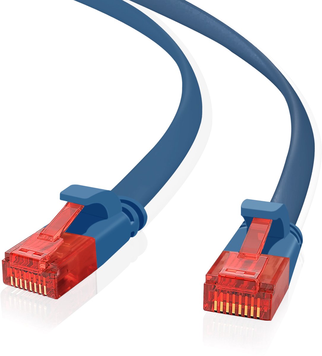 Helos 262975 netwerkkabel Blauw 20 m Cat6a U/UTP (UTP)