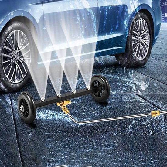 16 Hogedrukreiniger voor De Onderkant van De Carrosserie, Max. 4000 Psi, Roestvrij