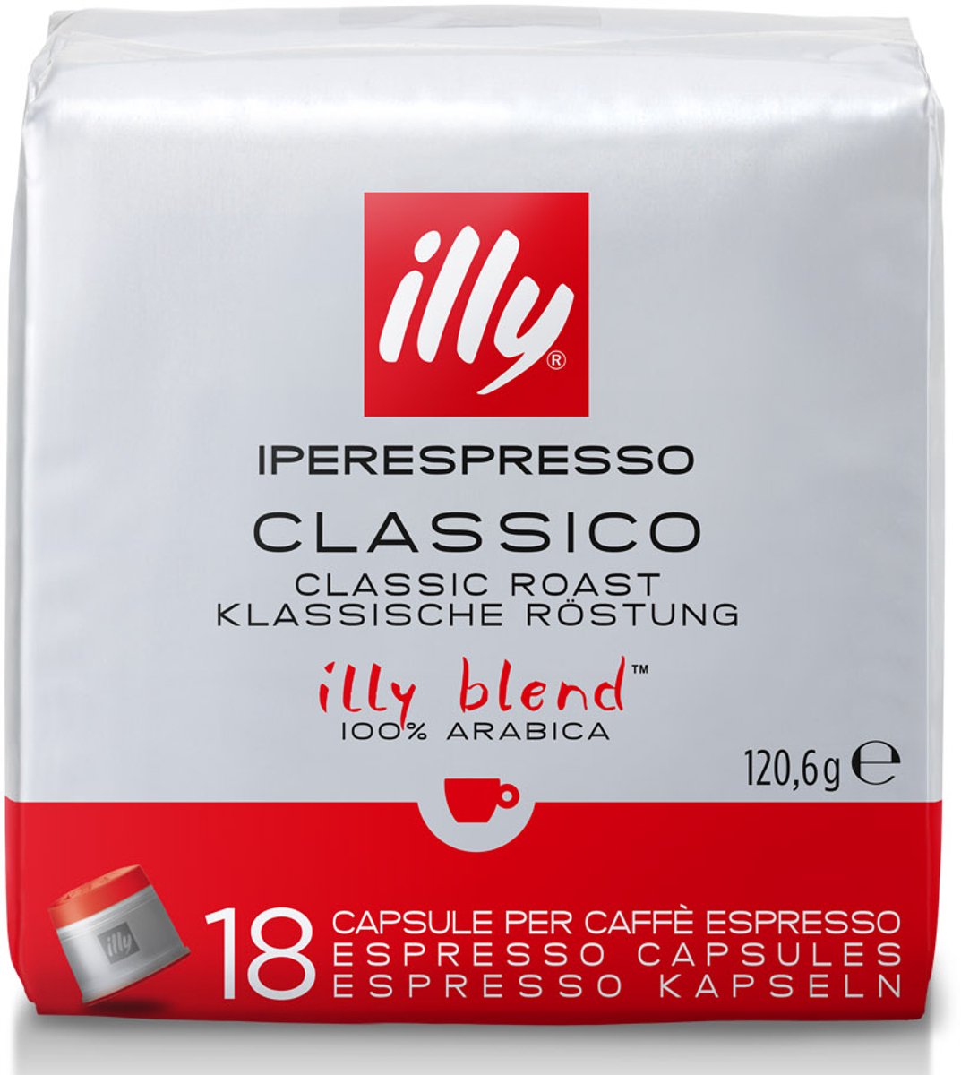 Goedkoopste Illy Iperespresso Classico 18 capsules