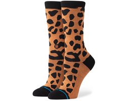 Stance dames casual animaniac bruin & zwart