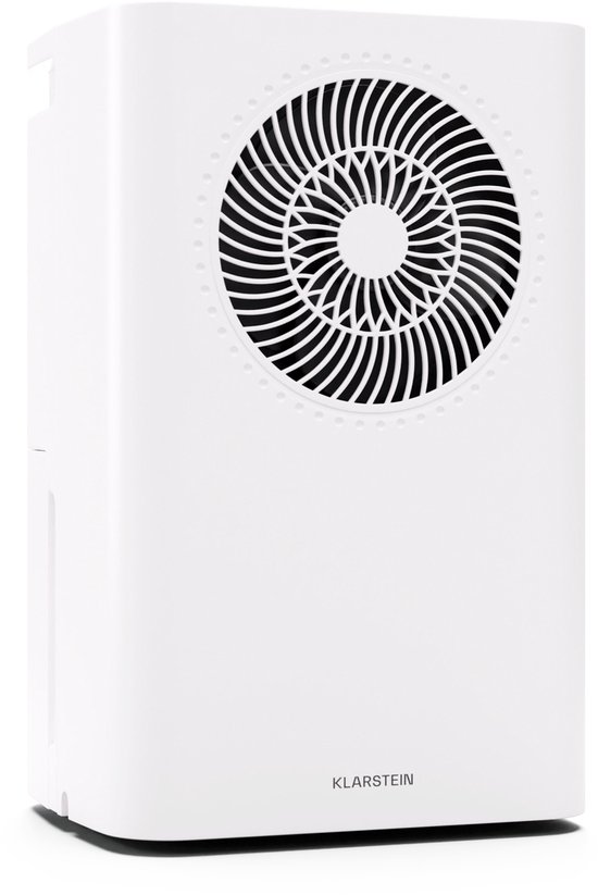 Foto: Klarstein circledry 16 liter slimme luchtontvochtiger wifi app bediening 38 db 24 uurs timer vochtregulering draagbaar tot 32 m wit