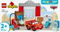 LEGO Duplo Disney en Pixar Cars McQueens Bezoek aan Docs Garage: rode Lightning McQueen, garage, doktersspullen.