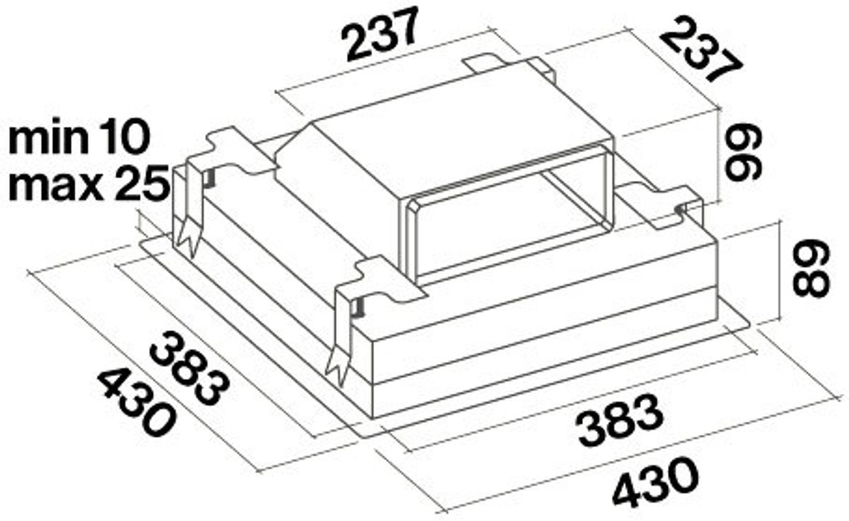 Falmec KACL.951 afzuigkapaccessoire Afzuigkap filter