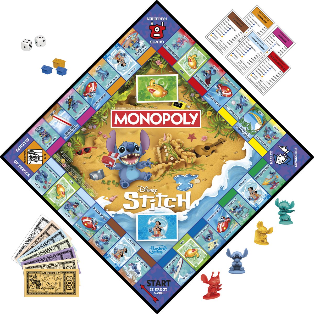 Monopoly Stitch - Nederlandse Editie - Gezelschapsspel — afbeelding 12