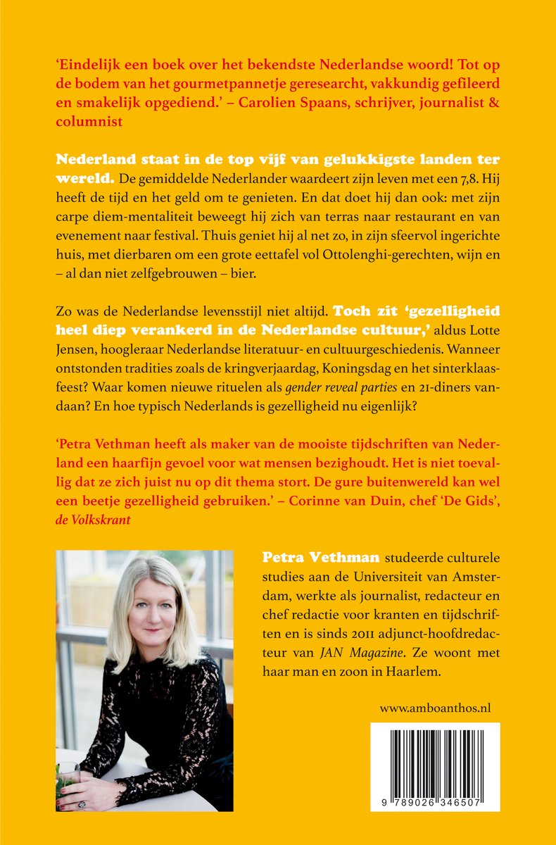 Gezellig! - back cover