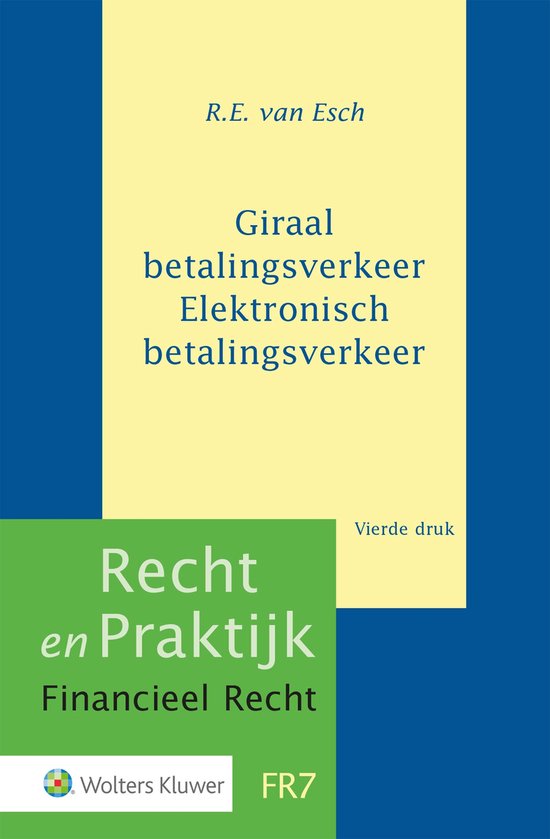 Giraal betalingsverkeer/Elektronisch betalingsverkeer - cover