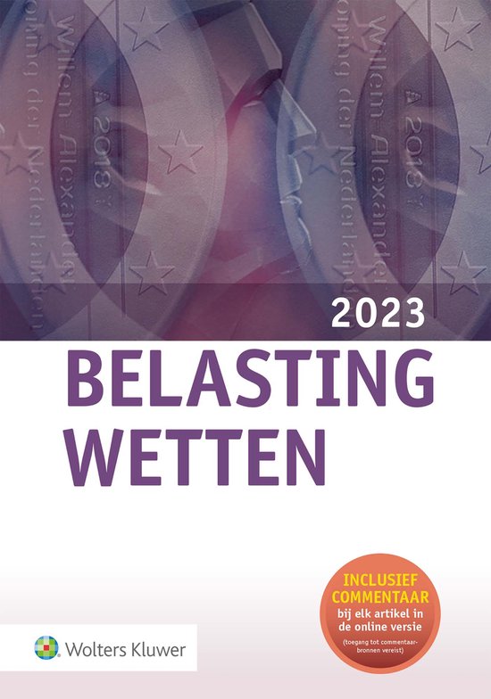 Belastingwetten 2023 - cover