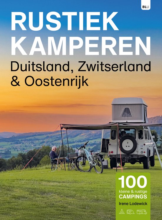 Rustiek Kamperen - Duitsland, Zwitserland en Oostenrijk - cover