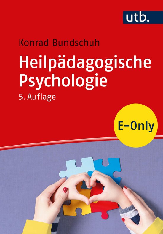 Heilpädagogische Psychologie - cover