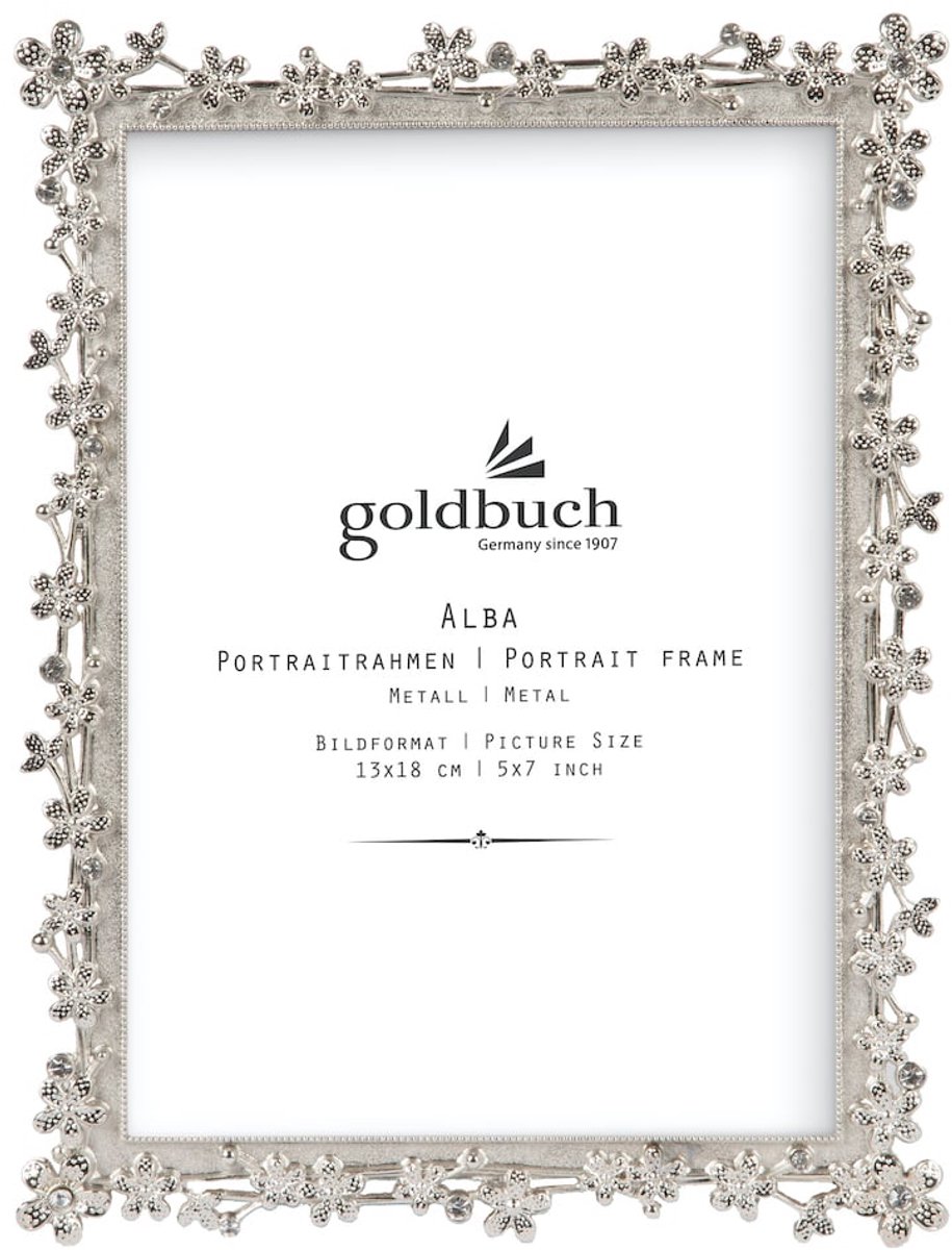 Goldbuch Fotolijst Alba – 13x18 cm – Zilver