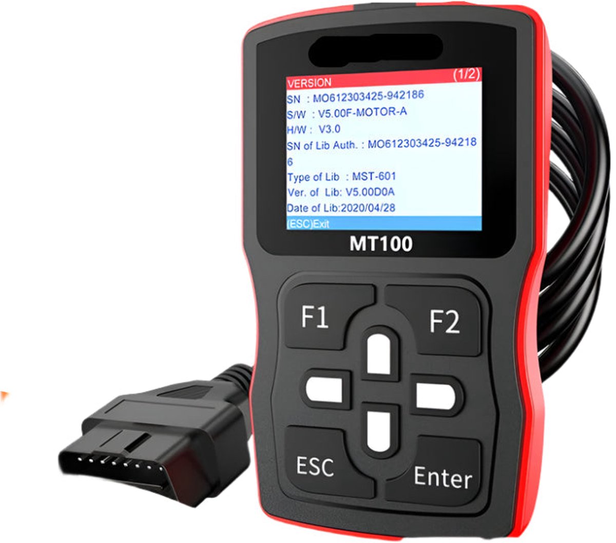 OBD Scanner - Auto Scanner - Auto uitlezen - Diagnose Apparatuur voor Auto's - Motorfiets Diagnoseapparaat OBD2 Scanner - Voor YAMAHA - HONDA - SUZUKI - Motormanagement & ABS Analyse - Live Data - Codelezer - Universele OBDII Scanner Voor Motoren