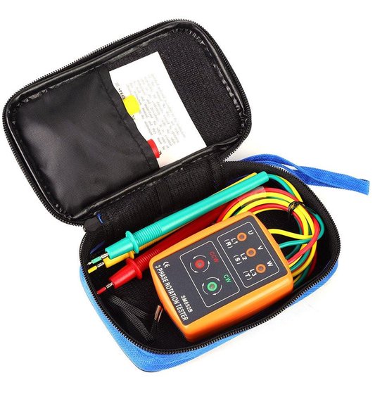 P 2530 PEAKTECH - Probador: secuencia de fases | LCD; 40÷600VAC; Frec