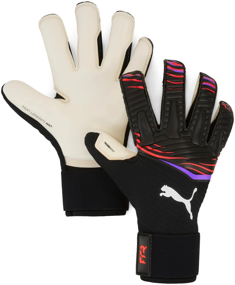 Puma Future Pro SGC Black Glowing Red Keepershandschoenen - Maat 8