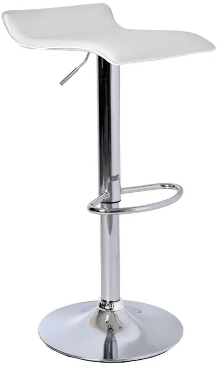 Hocker verstelbaar VIA wit Eco
