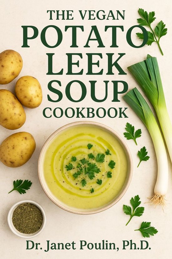 The Vegan Potato Leek Soup Cookbook - cover