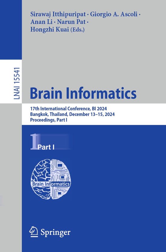 Springer Nature Proceedings Computer Science 1 - Brain Infor ... - cover