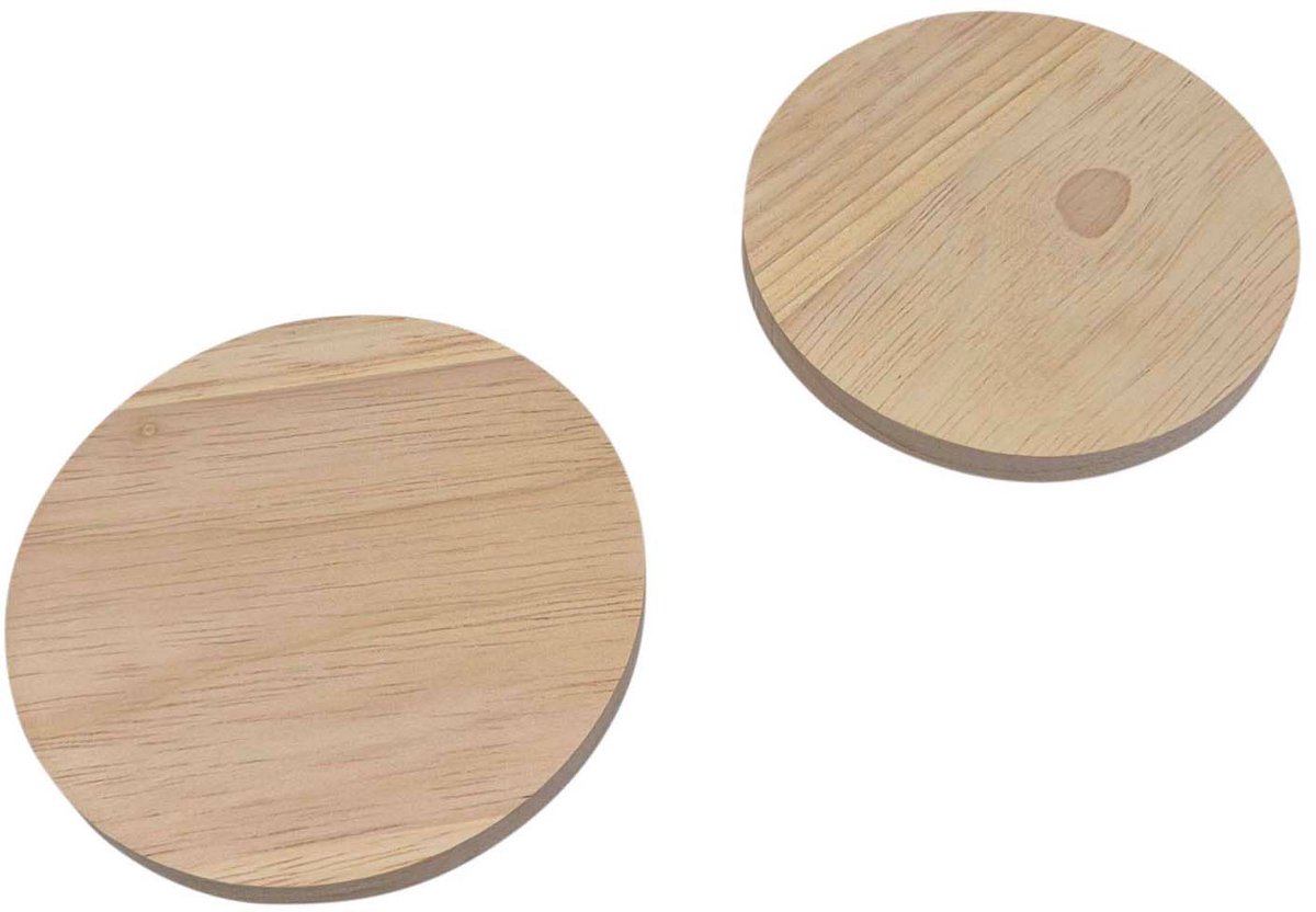 Houten Onderzetter Rond
