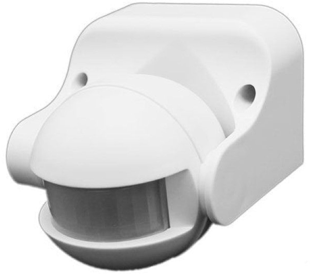 Infrarood Bewegingssensor 180° IP44 - Kunststof - Wit - SILUMEN