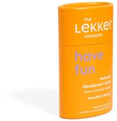 The Lekker Company Deodorant Stick Have Fun Mandarijn & Citroen - 40 gr