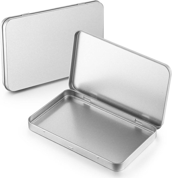 Kleine plastic bakjes met deksel 24x68mm 45ml - 20 stuks