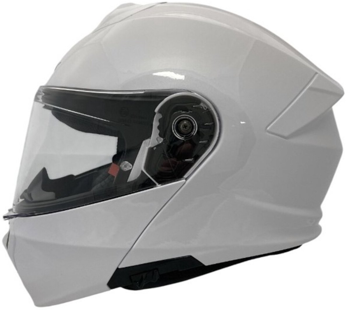 APEX MI100 Solid Wit Systeemhelm - Helm