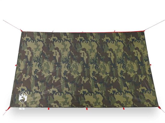 vidaXL - Kampeerluifel - waterdicht - 306x306 - cm - camouflage van Merkloos — afbeelding 3