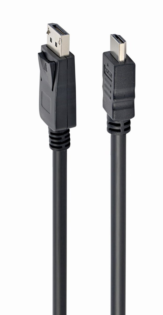 Gembird CC-DP-HDMI-10M video kabel adapter HDMI Type A (Standaard) DisplayPort Zwart