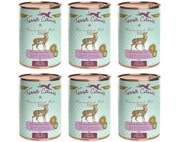VOORDEEL VERPAKKING – Terra Canis Graanvrij Hert – 6x 400g