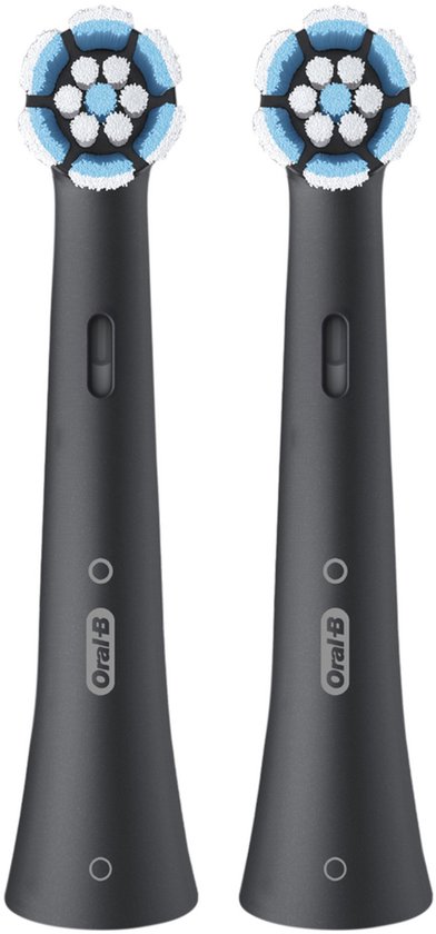 Oral-B iO Gentle Care Originele opzetborstels - Voor Gevoelig Tandvlees - 2 stuks - Zwart
