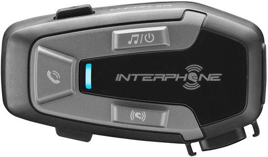 Interphone U-Com 6R Communicatiesysteem Single Pack - Maat - Bluetooth Intercom