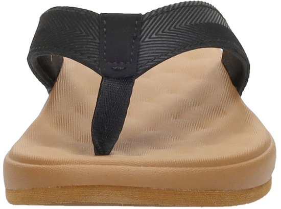 Slippers Reef CUSHION HARMONY BLACK /TAN pour femme - noir/tan