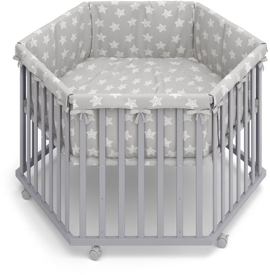 Vitalispa Estrella Box – 128 x 110 cm 6 hoeken Grijs