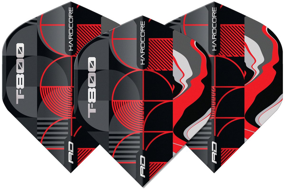 Red Dragon Hardcore Premium Gold T-800 - Dart Flights