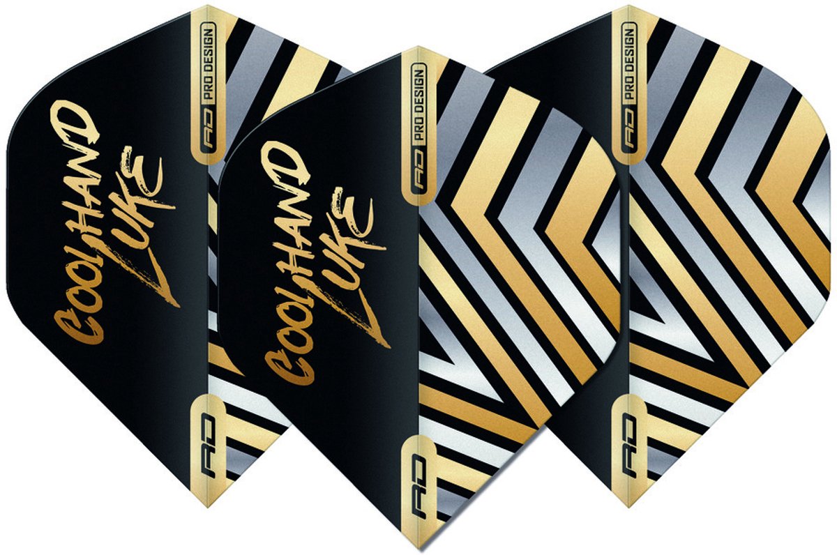 Red Dragon Luke Humphries Hardcore Premium Gold NO1 - Dart Flights