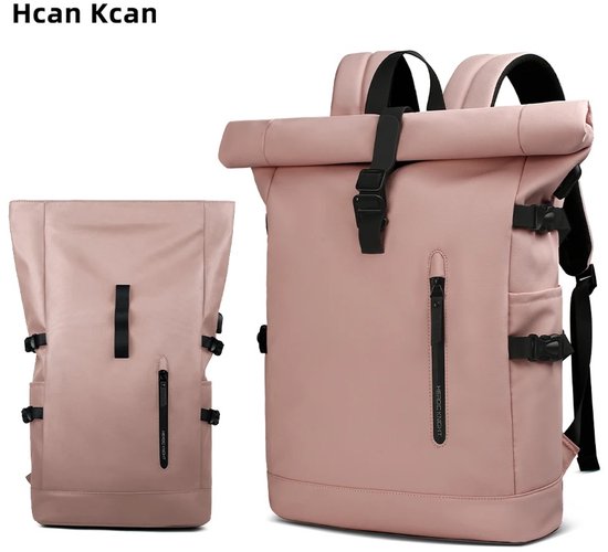 Rolltop Rugzak Dames en Heren Waterdicht Laptoptas 15,6 Inch