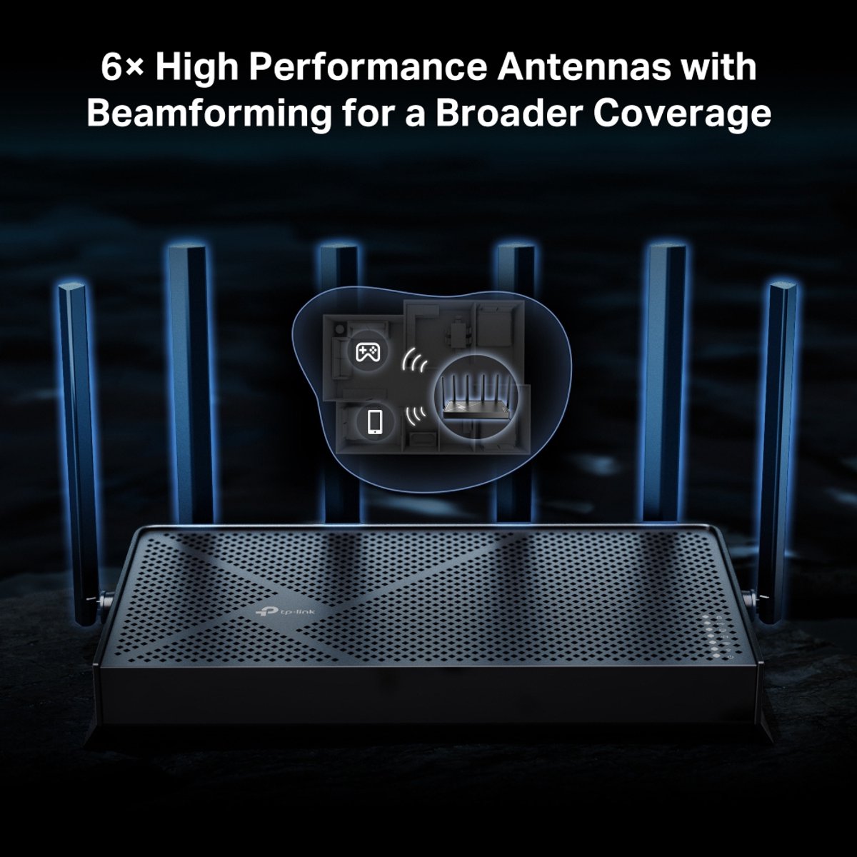 TP-Link Archer BE400 - Router - WiFi 7 - Dual-Band - BE6500 – foto 2