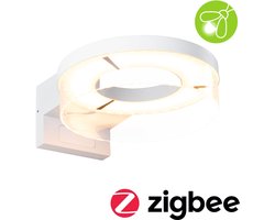 Paulmann LED-wandarmatuur voor buiten Smart Home Zigbee 3.0 Capera Schemergestuurde bewegingsmelder (IR) insectvriendelijk IP44 231 mm Tunable Warm 12,5W 800lm 230V…
