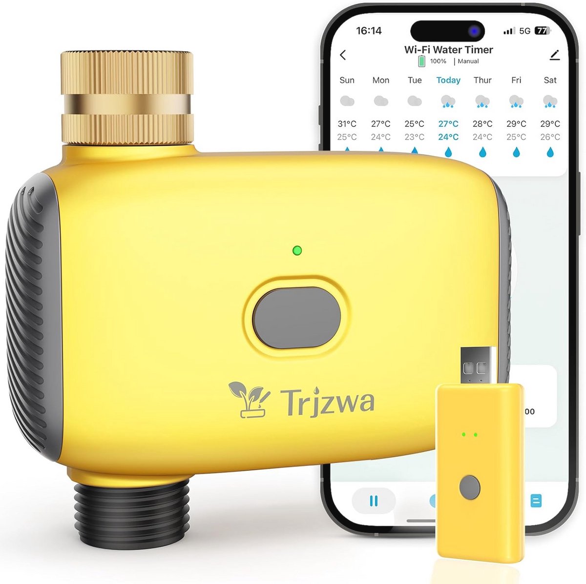 WiFi Irrigatietimer - Automatisch Bewateringssysteem voor Tuin en Zwembad