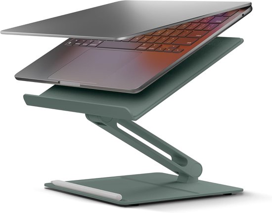 MOFT Snap tabletstandaard, verstelbare opvouwbare draagbare iPad-standaard voor het bureau, compatibel met iPad Mini 1, 2, 3, 4, 5, 6 en 7,9-9,7 inch tablets, compatibel met Magic Keyboard, zwart