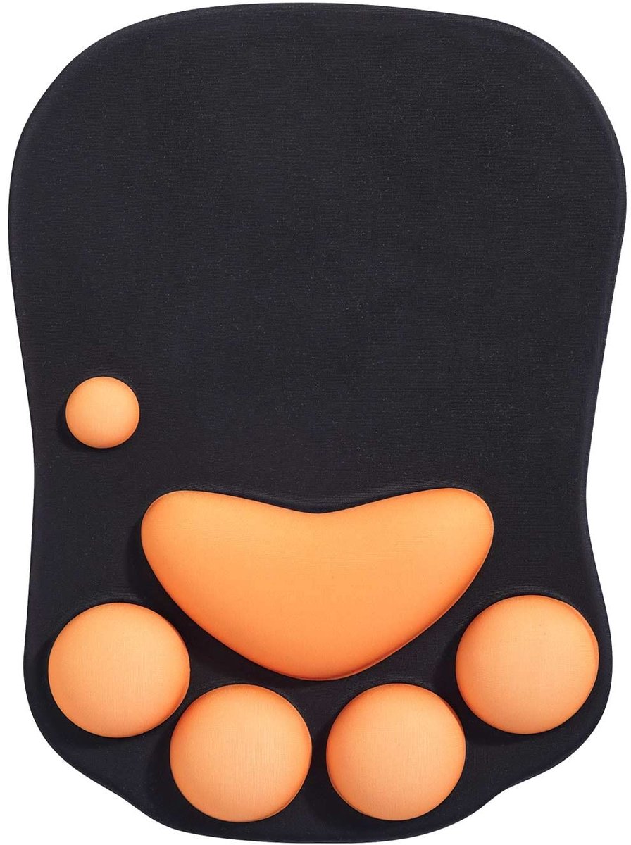 Ibenzoa® Ergonomische Muismat met Polssteun en Antislip Basis voor Verbeterde Werkervaring