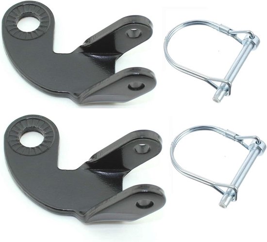 EMTB steekasadapter M12, steekas met fietsasadapter, steekas compatibel met de meeste fietsaanhanger koppelingen (Gepatenteerd product