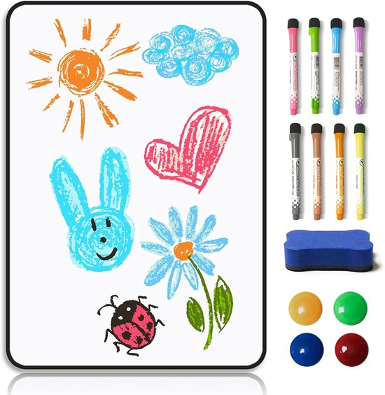 4 stuks magneten handdoek whiteboard reinigingsdoek magnetische doeken