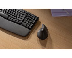 Logitech Lift - Verticale ergonomische muis - Rechtshandig - Donkergrijs Image